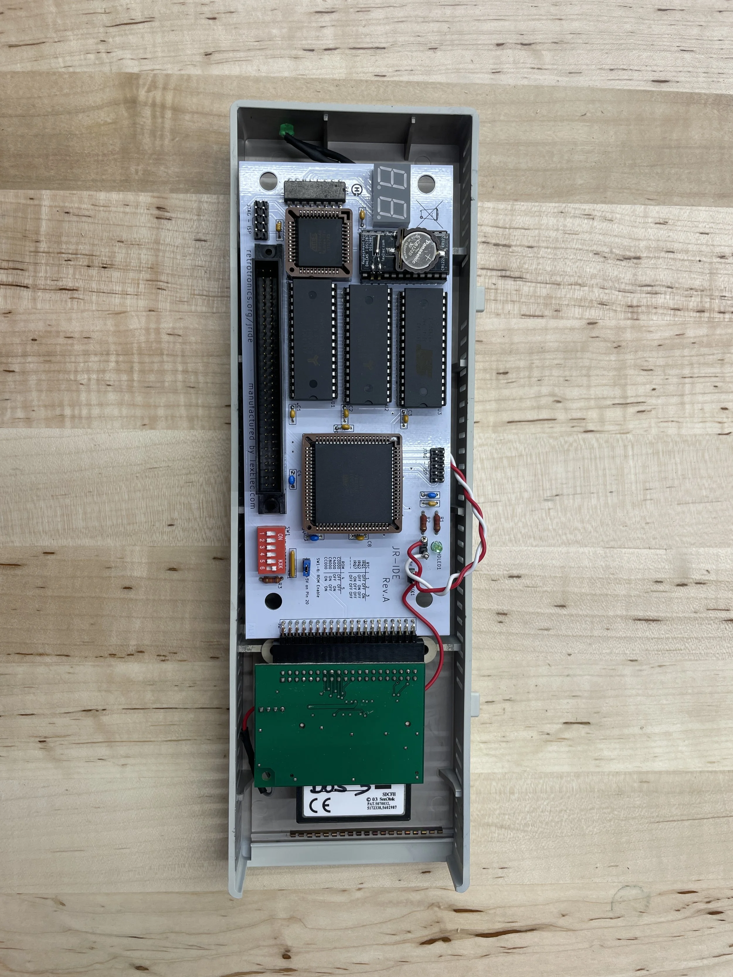 jr-IDE sidecar in enclosure