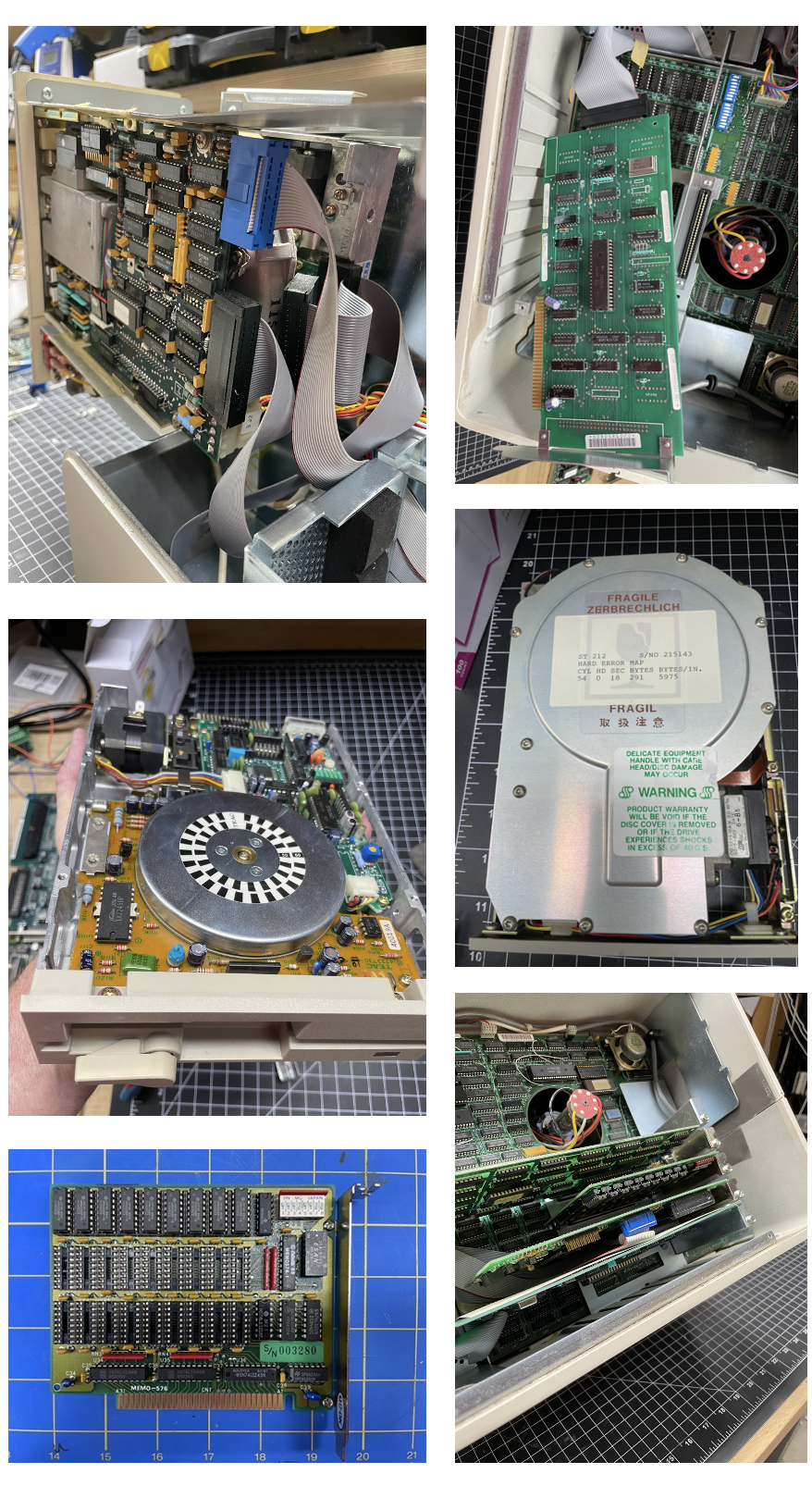 Motherboard with bodge wires