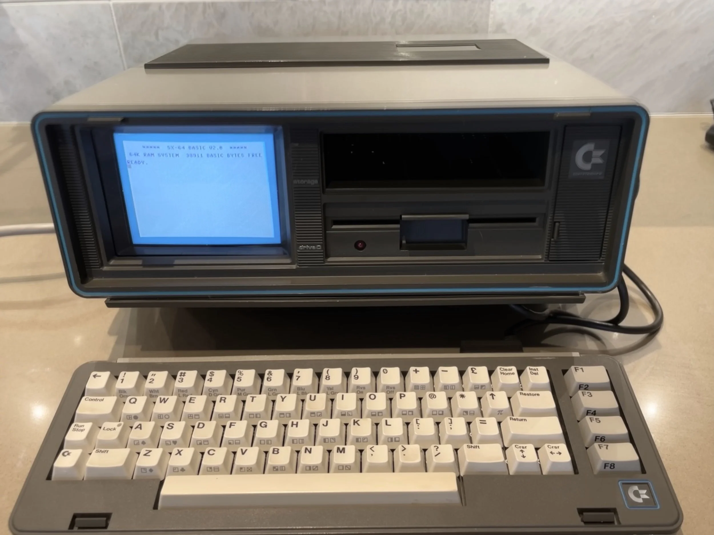 SX-64 condition on arrival
