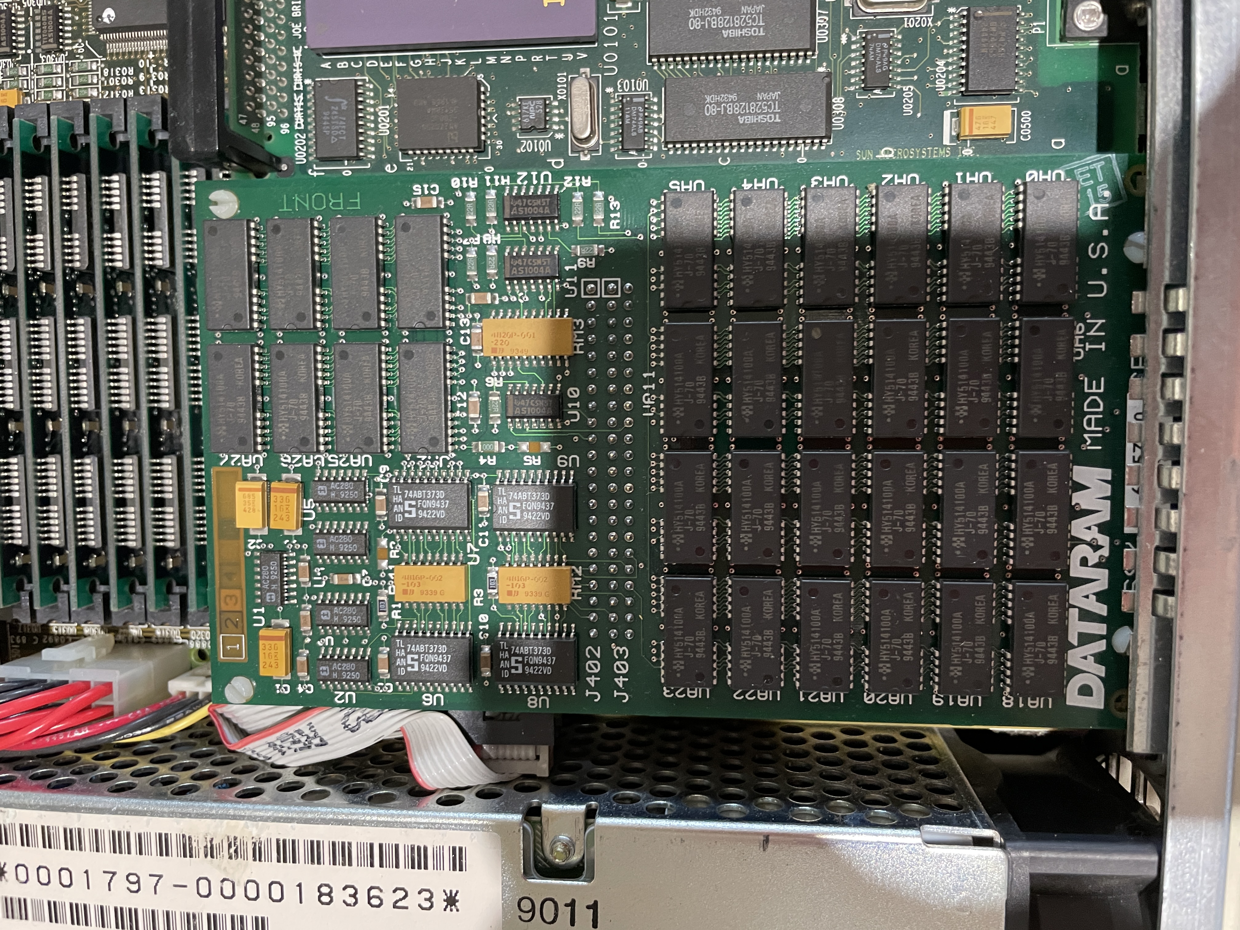 DataRam Above Board Memory