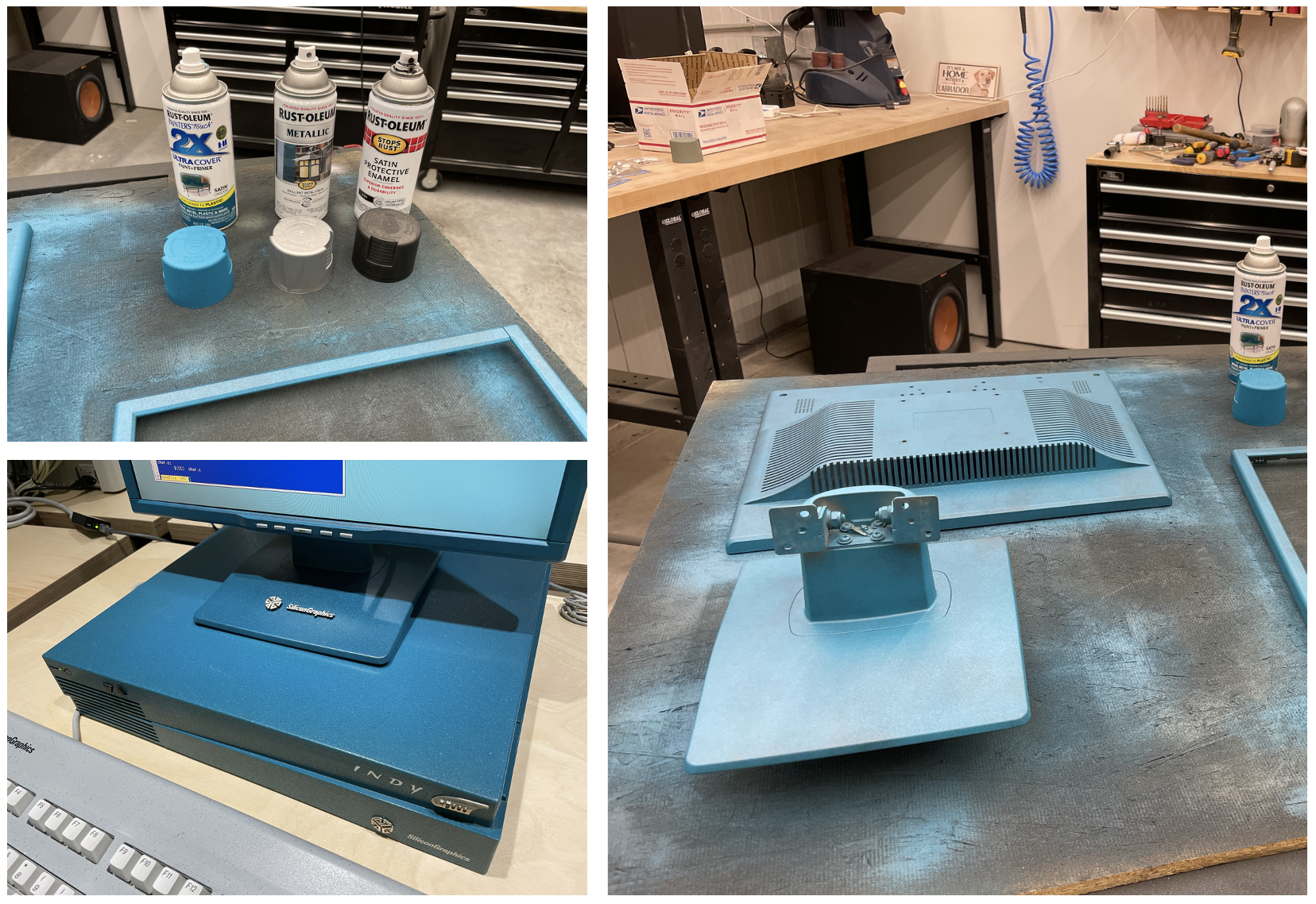 Monitor recreation process