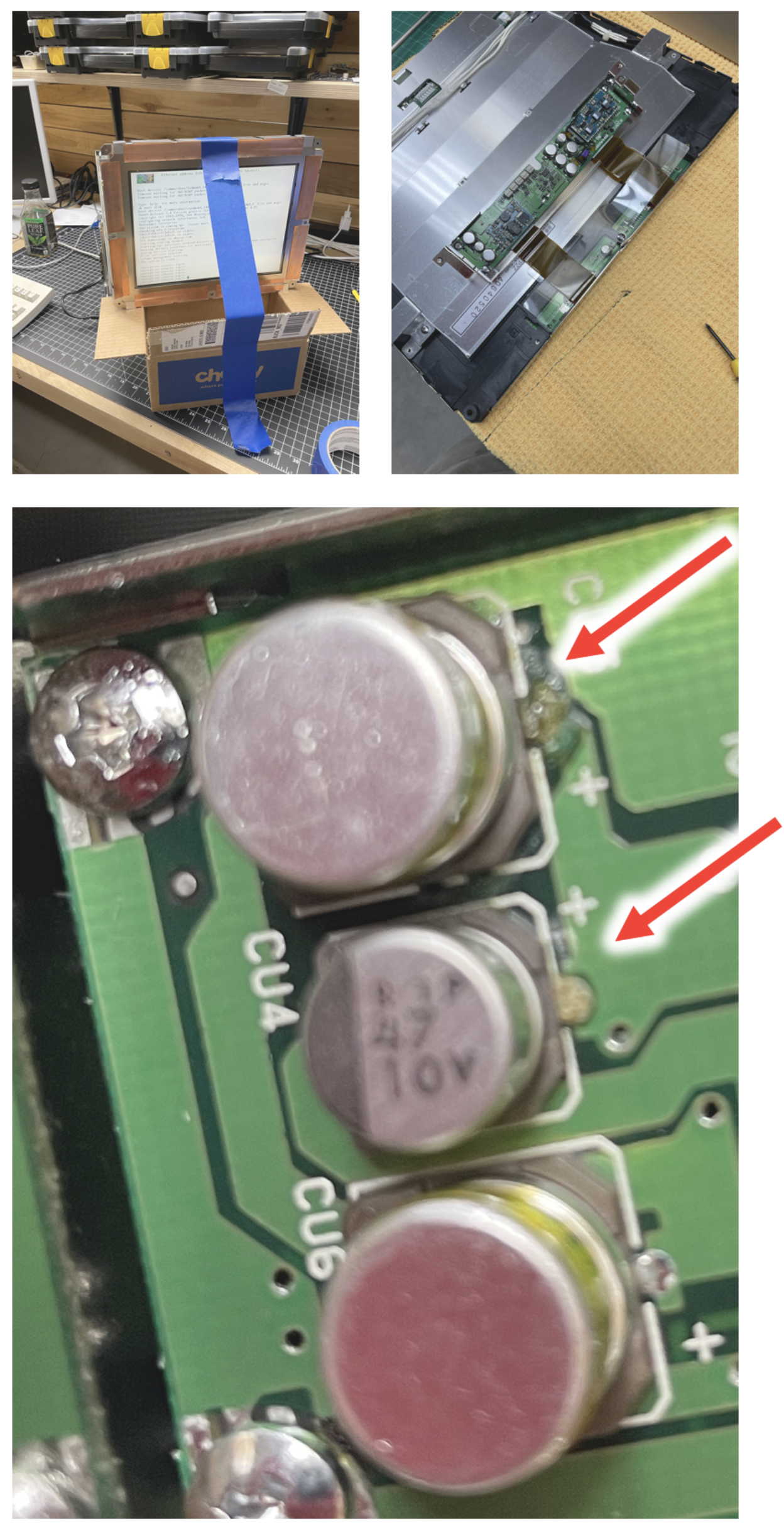 Capacitor replacement
